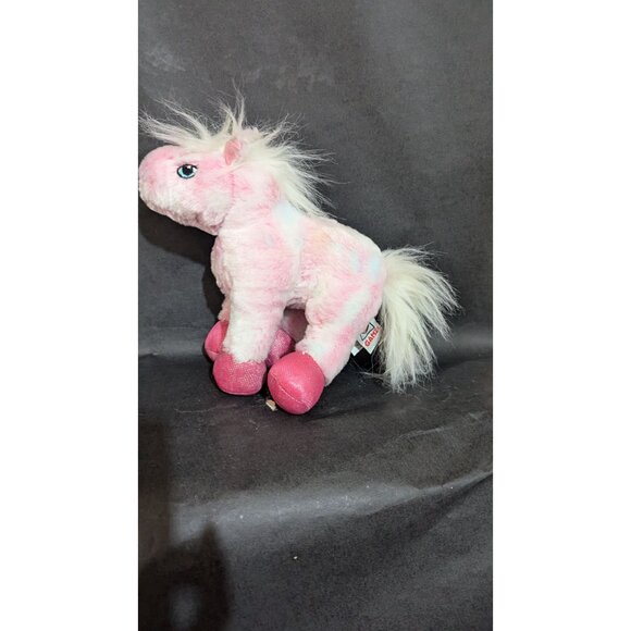 Ganz Webkinz Pink & Brown Plush Horses 8" Stuffed Animal Toys Soft & Cuddly - Picture 5 of 11